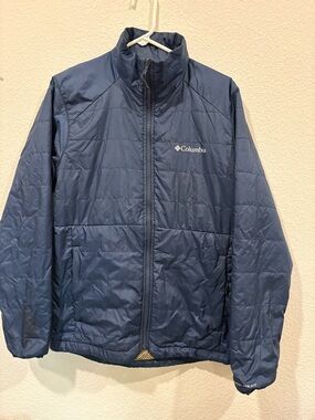 Columbia Men's Blue Quilted Puffer Jacket
